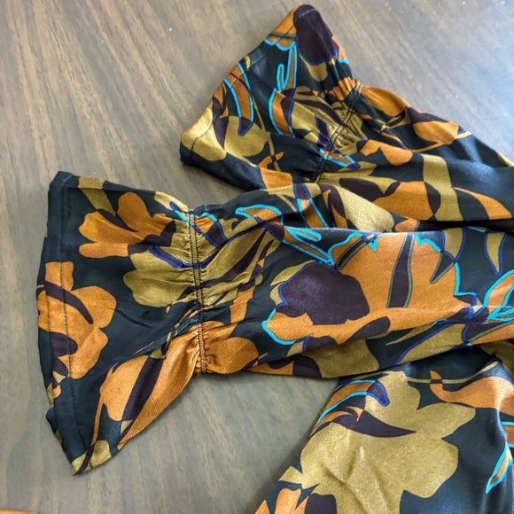 Shyanne hi low button front long sleeve ruffle cuff maxi dress XXL - Picture 4 of 16